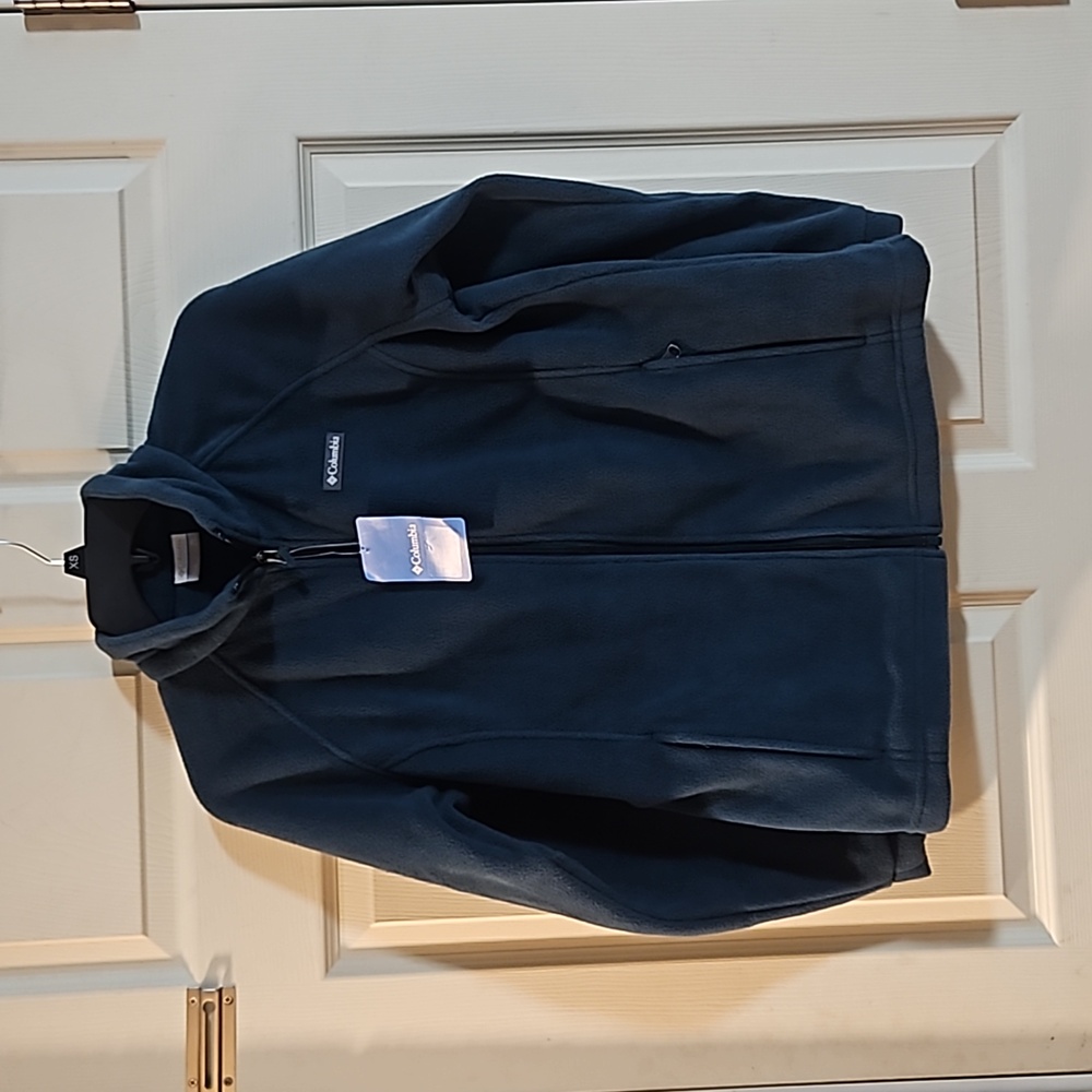 Columbia Girls' Benton Springs Fleece Jacket: BLUE: NEW WITH TAGS: SZ XL (18/20)